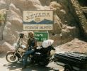 My 87 Heritage Softail and Me at the Nevada State Line