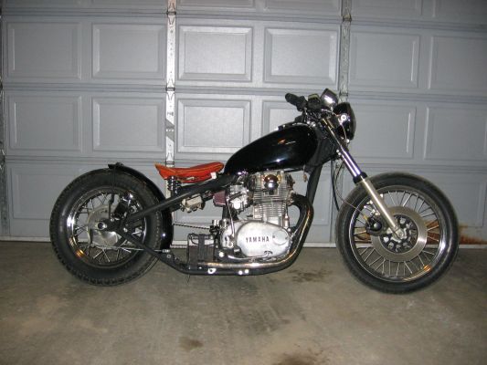 Click to view full size image
 ============== 
Right side
Keywords: 81 Heritage bobber chopper