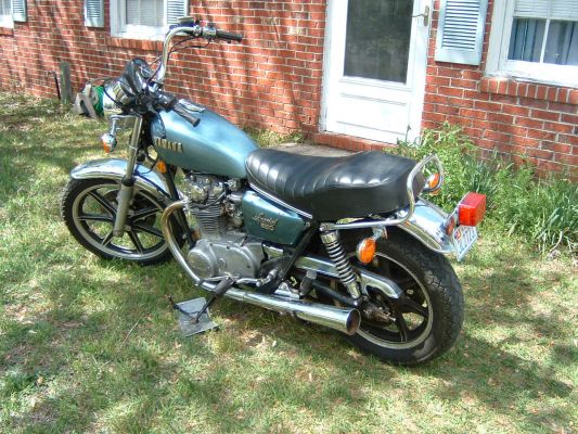 Click to view full size image
 ============== 
1978 XS650SE
Another pic after first ride.
